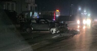 Aksident në Bradashesh, përplasen dy automjete/ Katër persona të plagosur