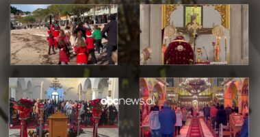 Krishtlindja festohet në mbarë Shqipërinë/ Mesazhe solidariteti, paqe e shprese për të gjithë besimtarët