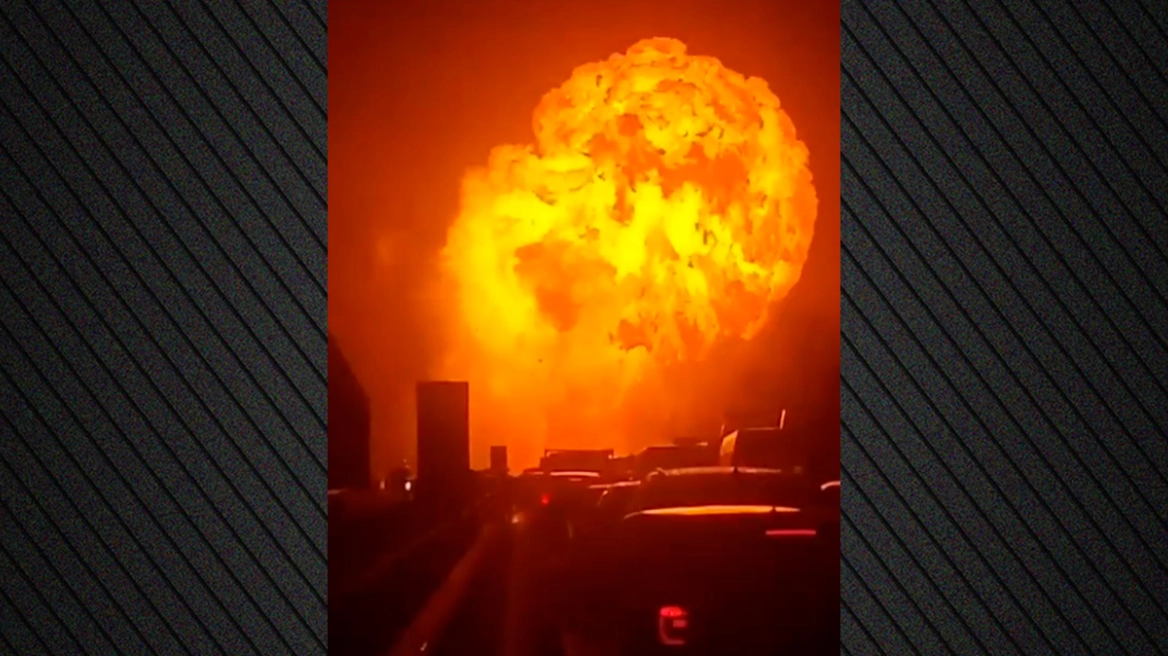 VIDEO  U përplas me një kamion  shpërthen një cisterne në një autostradë në Itali