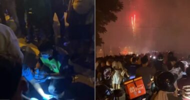 Festimet me fishekzjarre për zgjedhjet lokale shkaktojnë 18 të plagosur në Indi