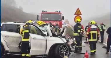 VIDEO/ Aksident në Kosovë, kamioni përplaset me makinën, raportohet për një viktimë