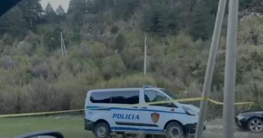 VIDEO/ Merr flakë makina në Llogara, digjet një person brenda automjetit, policia rrethon zonën