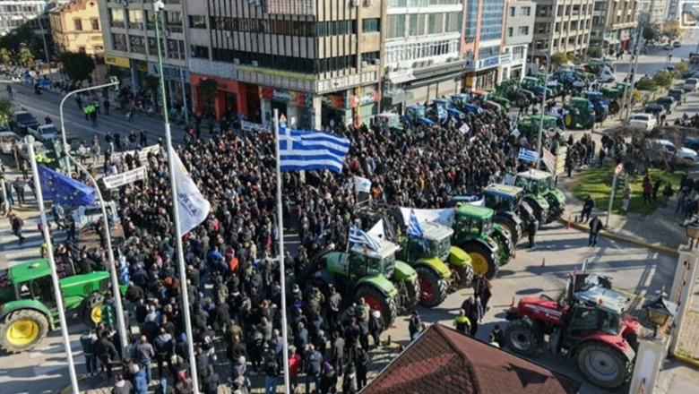 Vazhdon protesta e fermerëve në Greqi  bllokohet për disa orë aksi Kakavijë Janinë