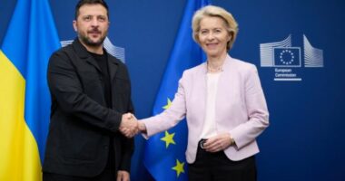 Zelensky bisedë telefonike me Von der Leyen: BE po e mbështet Ukrainën në shumë aspekte vendimtare