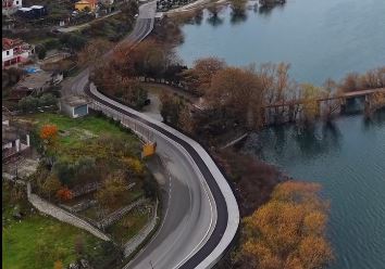 Rama ndan pamjet: Rruga panoramike e Shirokës, në fazën përfundimtare