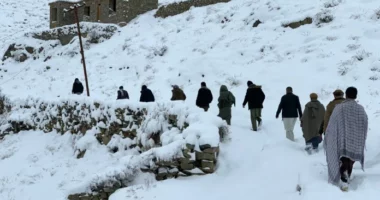 Të paktën 61 viktima në Afganistan/ Shkak reshjet e dendura të borës dhe shiut