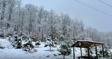 Funari, Gjinari dhe Labinot-Mali nën dëborë tërheqin vizitorë të shumtë