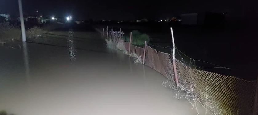 Reshjet e shiut  Disa familje të përmbytura në fshatin Adriatik të Kurbinit