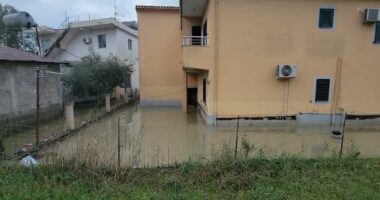 Vijon problematike zona e ish-Kënetës/ Durrës, 67 familje të evakuuara nga përmbytja e banesave