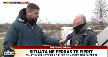 Situata në Ferras të Fierit/ Banorët: Uji brenda banesave ka arritur në 1.5 metra, 23 banesa janë të përmbytura