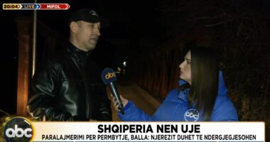 Shqipëria nën ujë/ Specialisti i mjedisit: Ndikimi njerëzor, një nga arsyet e daljes së Vjosës nga shtrati