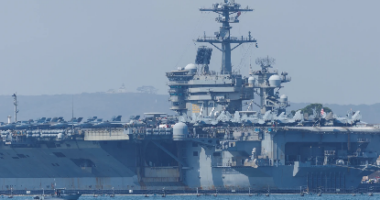 Aeroplanmbajtësja amerikane arrin në Lindjen e Mesme