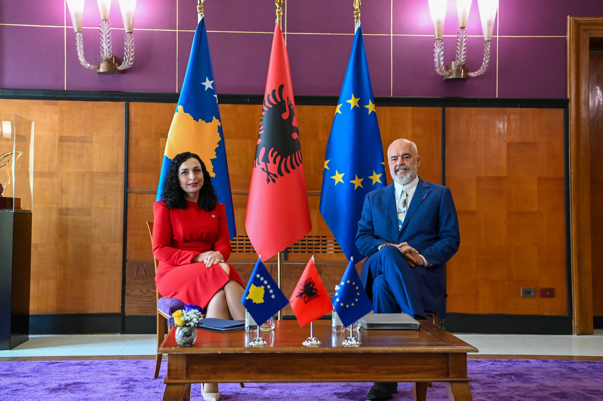 Ftesa në Bordin e Paqes, Rama uron Vjosa Osmanin: Një gjest tejet domethënës i Presidentit Trump ndaj Kosovës