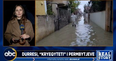 Durrësi, kryeqendra e përmbytjeve/ Gazetarja: Hidrovori në Hamallaj është funksional