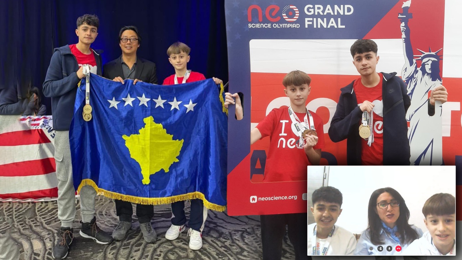 Dy vëllezërit gjeni: Gjin dhe Lum Rrahmani kthehen me medalje ari nga SHBA