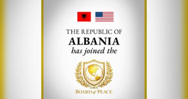 Bordi i Paqes: Mirëpresim Shqipërinë si anëtare themeluese e organizatës tonë në rritje