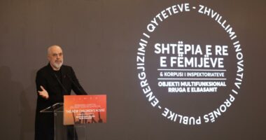 “Shqipëria, pikë referimi në arkitekturë”/ Nga Pallati i ri i Sportit tek Biblioteka Kombëtare, Rama ndan projektet