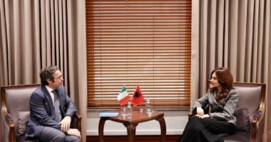 Spiropali me Ambasadorin e Italisë: Tirana mirëpret në 18 shkurt Forumin e Korridorit VIII, arteries strategjike të sigurisë europiane