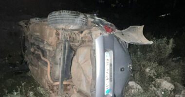 Aksident në Sarandë/ Makina del nga rruga, dy të plagosur