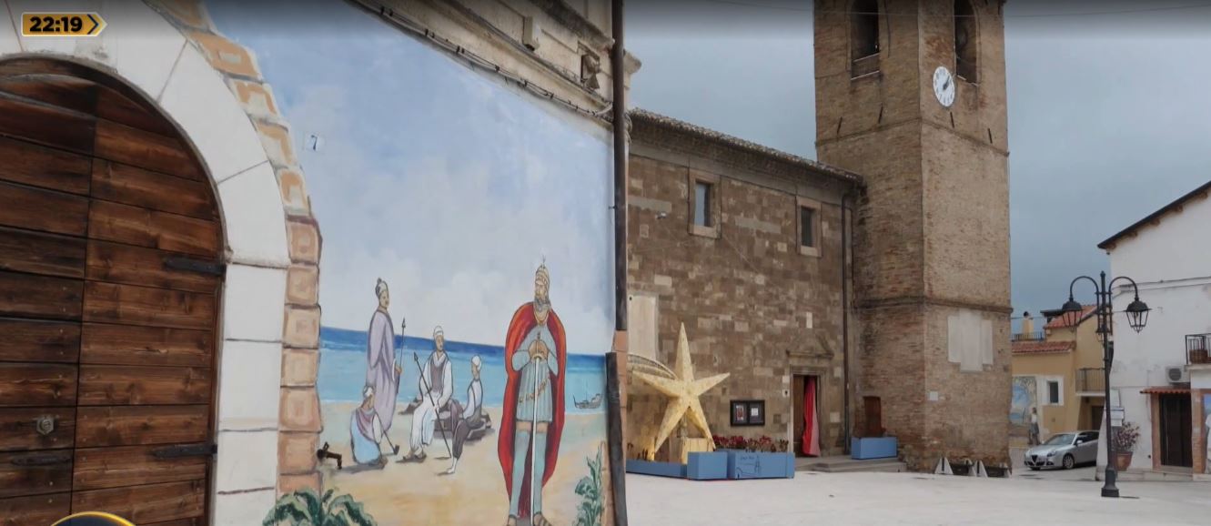  Gjuha dhe tradita ruhet   Skënderbeu në muralet e Campomarinos  simbol i identitetit arbëresh