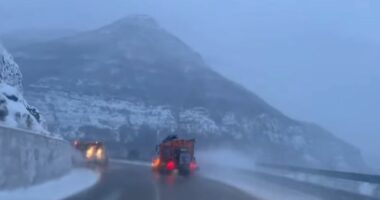 Reshje shiu dhe dëbore, situata në akset rrugore/ ARRSH: Në terren pa ndërprerje, drejtuesit e mjeteve të tregojnë kujdes