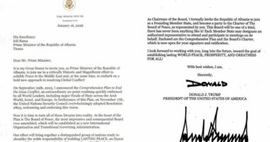 Letra e plotë e Trump për Ramën/ Kryeministri: Do bëj gjithçka duhet për ta lartësuar emrin e Shqipërisë