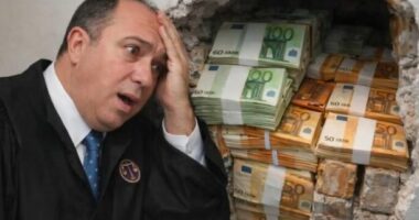 Kontrolle gjyqtarit/ RMV, fshehu paratë në mur, 350 mijë euro në banesën e prindërve