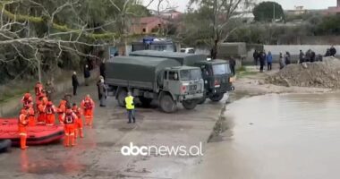 VIDEO/ “Çmendet” Vjosa, 100 hektarë tokë të përmbytura në Vlorë, ushtria në gatishmëri