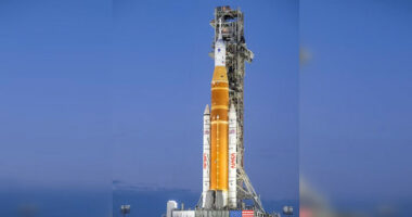 Përgatitjet për misionin historik/ Raketa e re hënore e NASA-s zhvendoset drejt platformës përpara nisjes