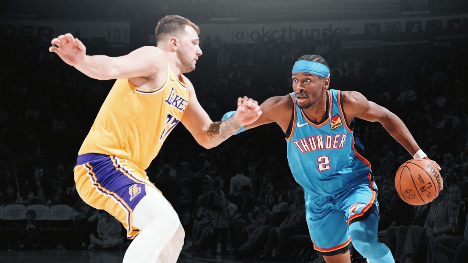 Duel yjesh Donçiç Shai  Sërish një mbrëmje spektakolare në basketbollin amerikan