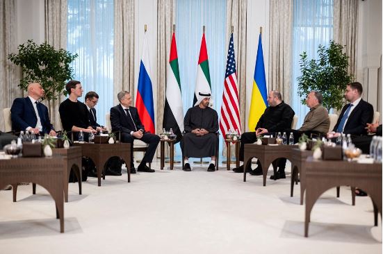  Bisedimet SHBA Ukrainë Rusi do vijojnë nesër   Abu Dabi  zyrtari amerikan  Takimi i sotëm  produktiv 