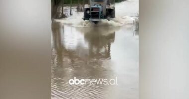 Lumi Ishëm del nga shtrati, përmbyten dy fshatra/ Banori: Shtëpia dhe 100 kuintal misër, nën ujë