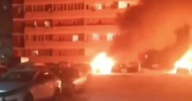 Rusët goditën ndërtesën e tyre me raketë