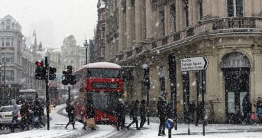 Britani e Madhe, mbyllen shkollat dhe anulohen fluturimet për shkak të dimrit të ashpër