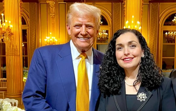 Trump fton Vjosa Osmanin në Bordin e Paqes  Presidentja  Krah për krah me SHBA të në misionin për një botë më të sigurt