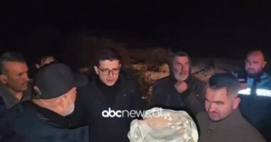 Rrëshkitja e masivit të dheut në Bashaj/ Ministri Vengu në terren: Punimet kanë hapur gjysmën e rrugës ekzistuese