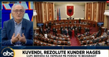 Kuvendi, rezolutë kundër Hagës/ Çupi: Berisha s’ka votuar asnjë rezolutë për Kosovën, përndoqi aktivistët e UÇK me porosi të Beogradit