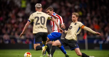 Atletico “turpëron” Barcelonën/ Madrilenët fituan 4-0, duke siguruar përpara kohe finalen e Kupës
