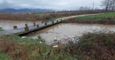 Kurbin/ Shiu rrit prurjet, hidrovorët në punë të plotë për të shmangur përmbytjet