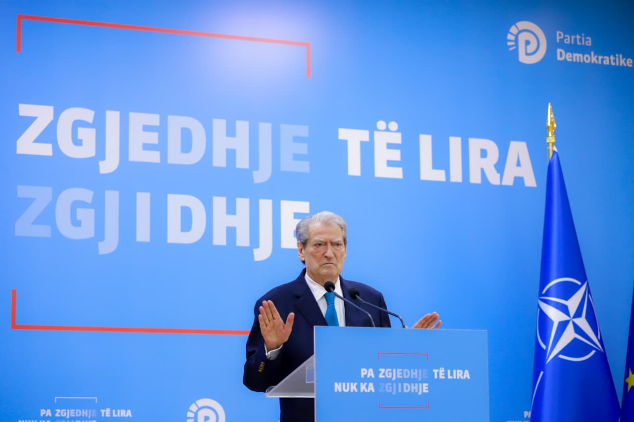 Berisha  kundër integrimit në BE  Rama në Bruksel  kreu i PD  baltos  Shqipërinë