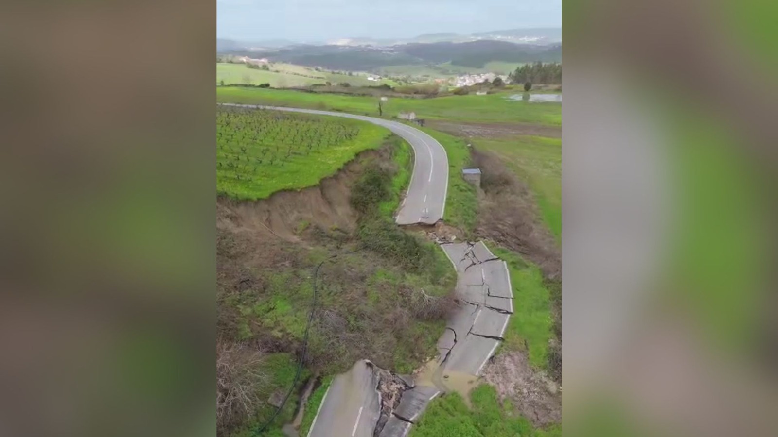 Shembja e rrugës në Librazhd  Rama ndan pamje nga Portugalia  Mirë opozita portugeze është në gjumë  por s po e denoncojnë as këta tanët në SPAK