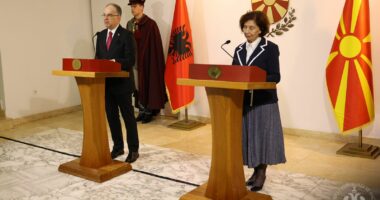 “Shqipja, detyrim nga marrëveshja e Ohrit”, Begaj në Shkup: Shqiptarët, faktor shtetformues në RMV