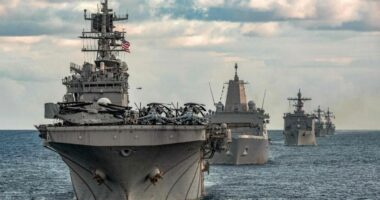 Aeroplanmbajtësja e dytë amerikane niset drejt Lindjes së Mesme