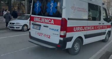 Aksident një Korçë, një e plagosur