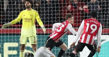 Arsenal “frenon” në premier/ “Topçinjtë” zhgënjejnë, vetëm barazim 1-1 kundër Brentford