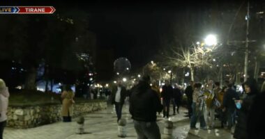 Berisha mbyll protestën? Kreu i PD në seli, Bardhi tërheq protestuesit