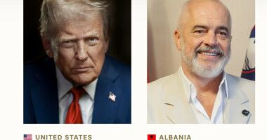 Bordi i Paqes prezanton faqen zyrtare, Rama shfaqet krah Trump/ Flamuri kuqezi mes vendeve anëtare