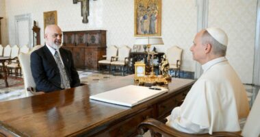 Vizita në Vatikan/ Kryeministri Rama takohet me Papa Leonin e XIV