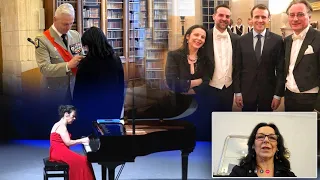 Franca i jep pianistes Manjola Trebicka titullin e lartë “Kalorëse e Meritës”