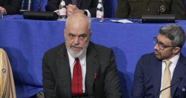 LIVE/ Kryeministri Rama mban fjalimin në Bordin e Paqes